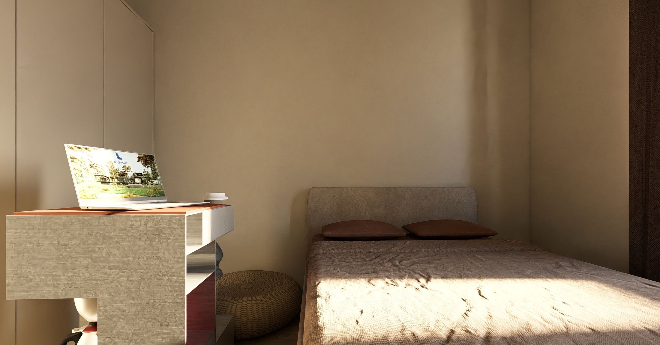 The IE Series — nightstand configuration in the bedroom