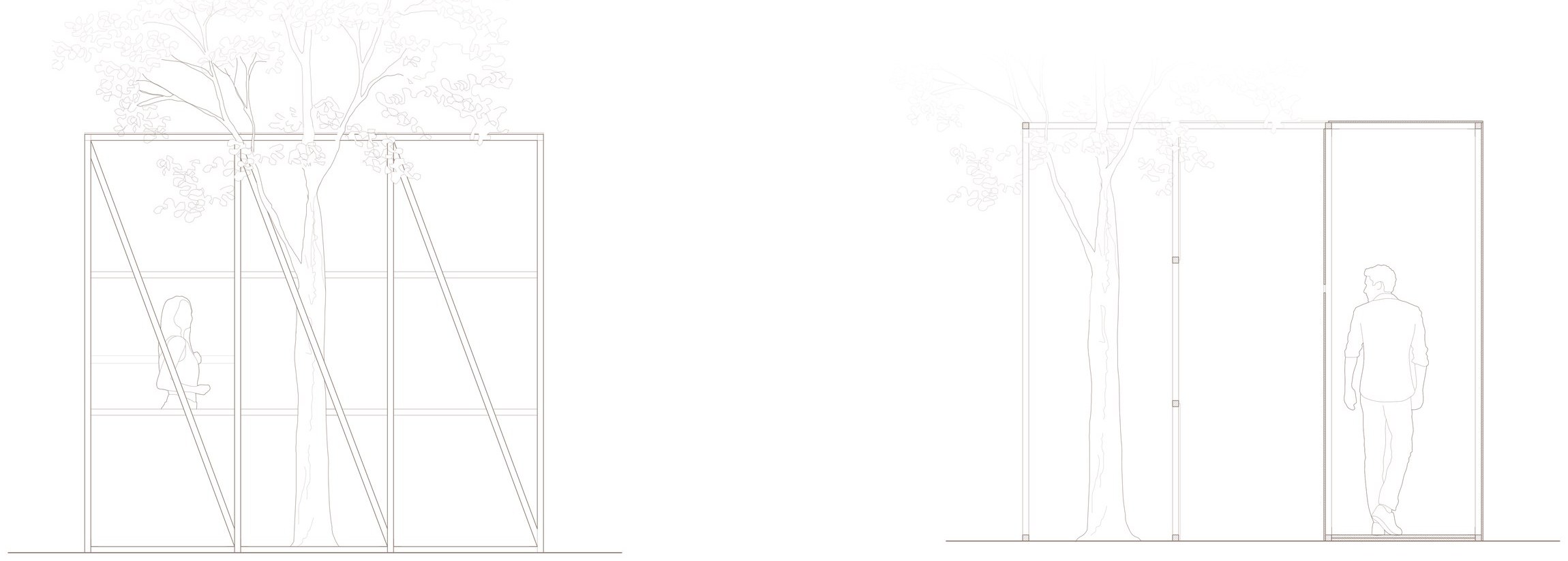 Padiglione — elevations