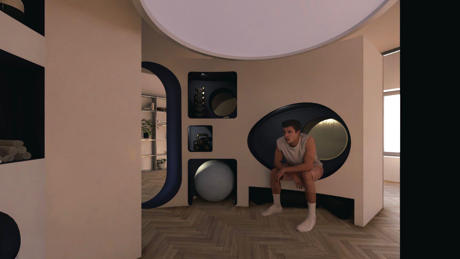 S.P.A.C.E. — niche dedicated to meditation